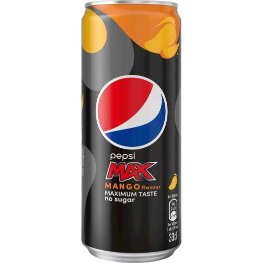 Pepsi Max Mango 33 cl