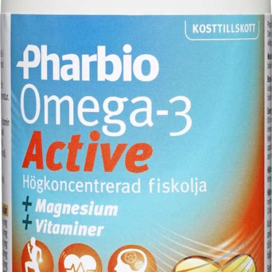 Pharbio Omega-3 Active 120 Kapslar