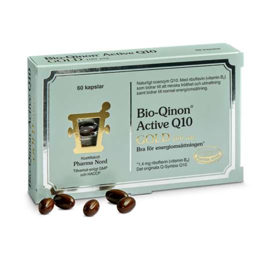 Pharma Nord Bio-Qinon Active Q10 Gold 100 mg 60 kapslar