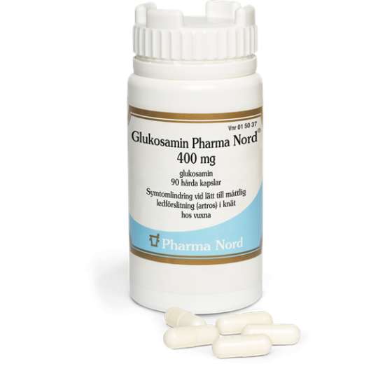 Pharma Nord Glukosamin kapsel hård 400 mg 90 st