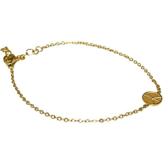 Pipols bazaar peace bracelet gold