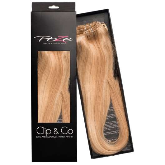 Poze Hairextensions Clip & Go Standard Real Hair Extensions 60 cm 10B/