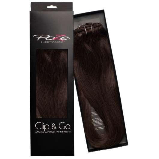Poze Hairextensions Clip & Go Standard Real Hair Extensions 60 cm 2B D