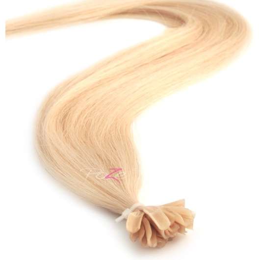Poze Hairextensions Poze Keratin Premium Extensions 12A Pure Blonde 20