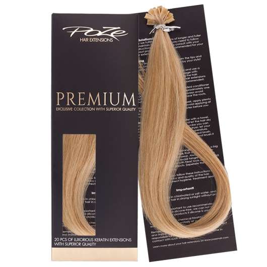Poze Hairextensions Poze Keratin Premium P10B/11N Glam Blonde 20 Sling