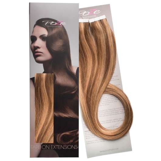 Poze Hairextensions Poze Tape On Extensions 10B/7BN Sandy Brown Mix 4