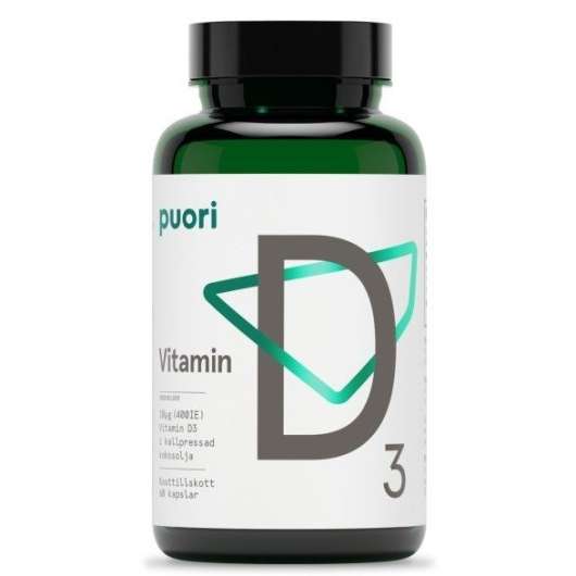 PUORI D3 Vitamin D 400IE (10µg) 22 st