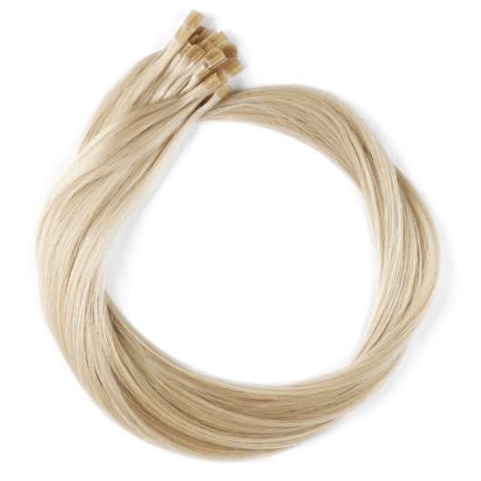 Rapunzel of Sweden Nail Hair Premium Straight 30 cm 10.7 Light Grey