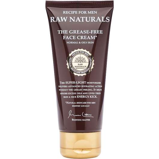 Raw Naturals Raw Naturals Recipe For Men The Grease-Free Face Cream 10