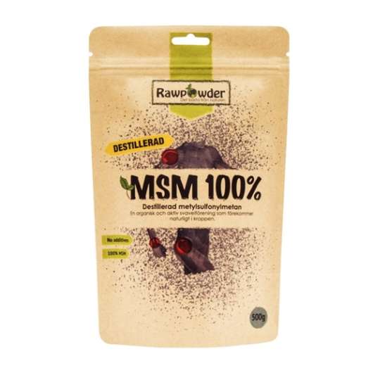 Rawpowder MSM destillerad 500 g