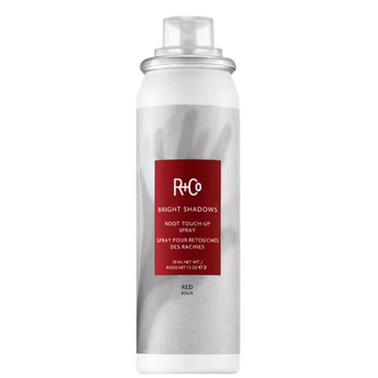 R+co bright shadows root touch-up spray red