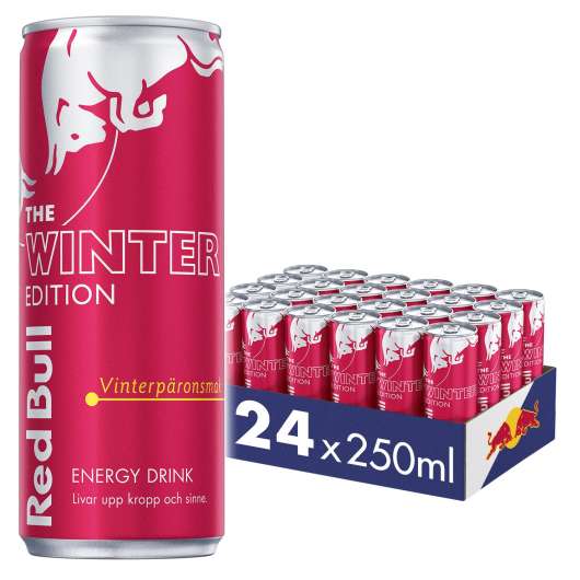 Red Bull Winter Edition Vinterpäron 24x250 ml