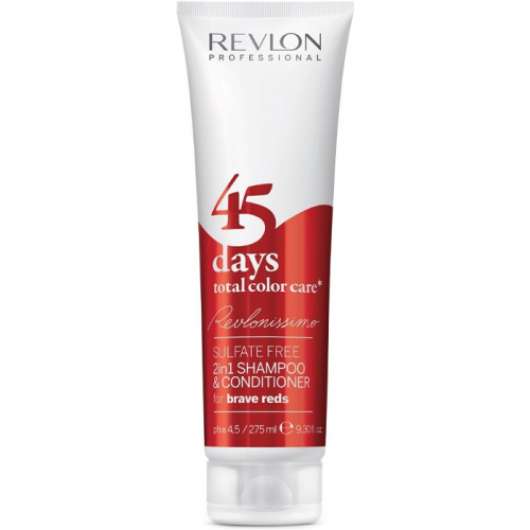 Revlon 45 Days Total Color Care Shampoo Brave Reds 275ml