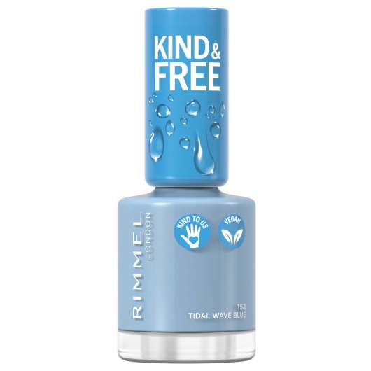 Rimmel Kind & Free Clean Nail 152 Tidal Wave Blue