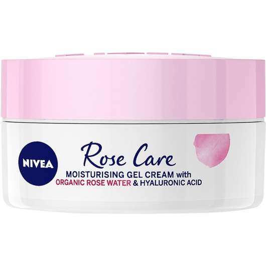 Rose Care Moisturizing Gel Cream, 50 ml Nivea Hyaluronsyra
