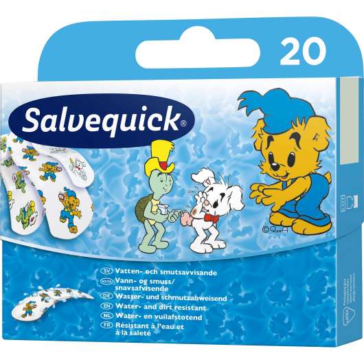 Salvequick Bamse Kids Plasters