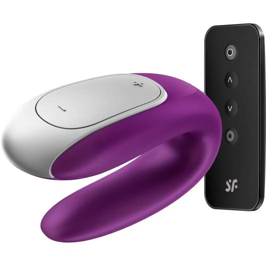 Satisfyer Double Fun Incl. Bluetooth And App Violet