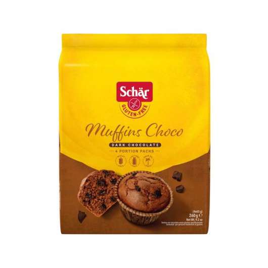 Schär Muffins Choklad 260 g
