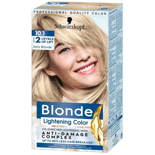 Schwarzkopf Blonde Lightening color 10.1 Ashy Blonde