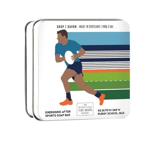 Scottish Fine Soaps Sports Soap Bar Rugby 100g