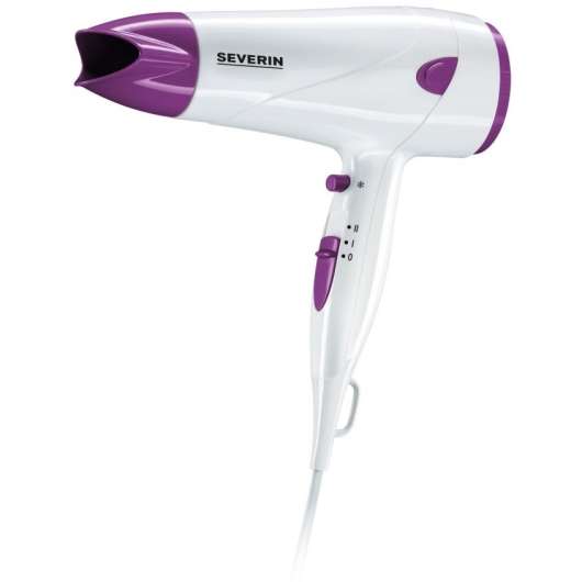 Severin Hair Dryer White/Purple 2000W