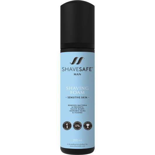 ShaveSafe Man Shaving Foam Sensitive Skin 200 ml