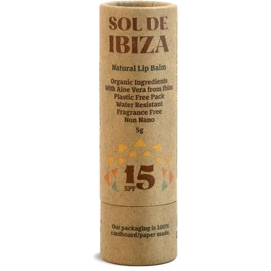 Sol de Ibiza Plastic Free Lip Balm SPF15  5 g