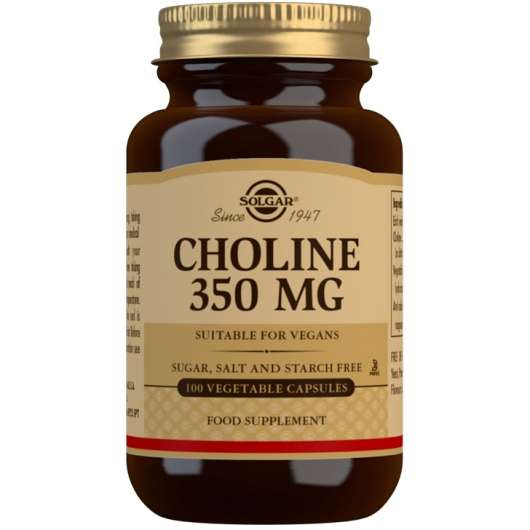 Solgar Choline 350 mg Vegetable Capsules 100 st