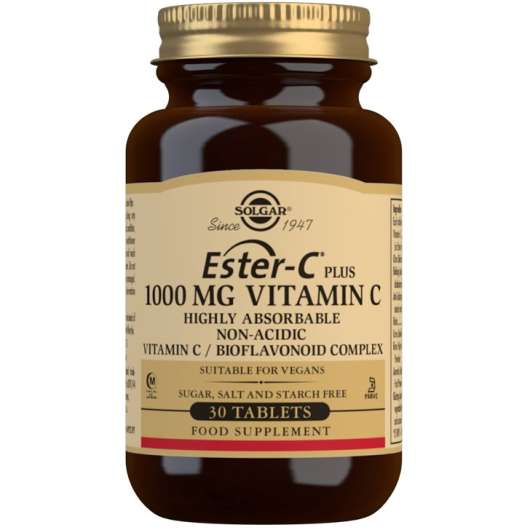Solgar Ester-C Plus 1000 mg Vitamin C Tablets