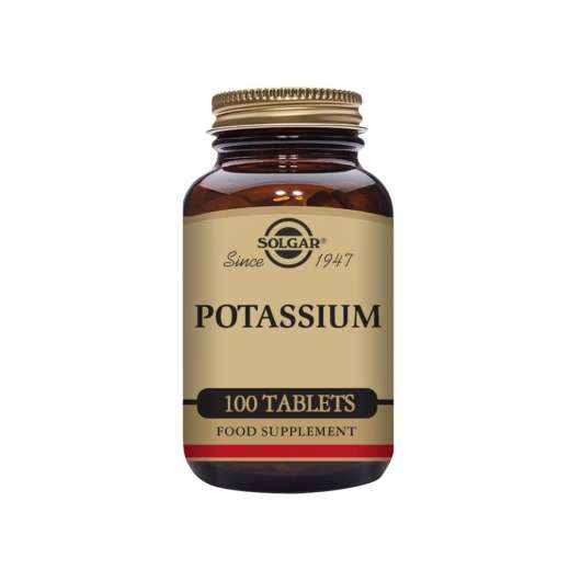 Solgar Potassium Kalium 99 mg 100 tabletter