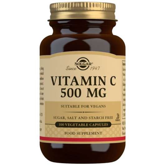 Solgar Vitamin C 500 mg Vegetable Capsules 100 st