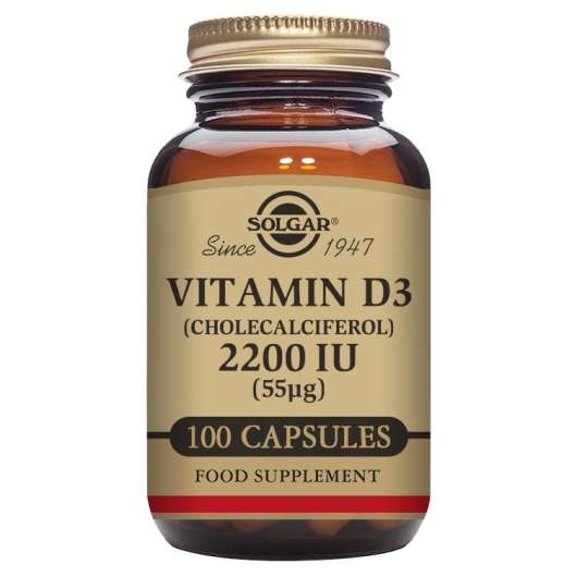 Solgar Vitamin D3 2200 IU 100kaps