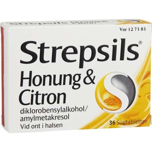 Strepsils Honung & Citron Sugtablett 36 st