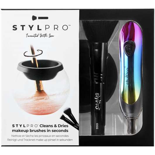 STYLPRO Makeup Brush Cleaner And Dryer Gift Set Rainbow