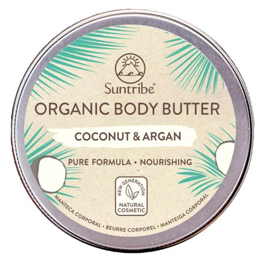 Suntribe Sun Care Suntribe All Natural Body Butter Coconut & Argan 150