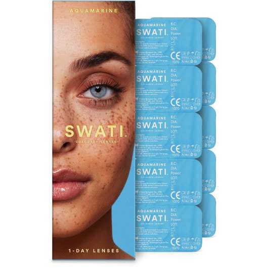 SWATI Cosmetics 1-Day Lenses 5 pairs Aquamarine