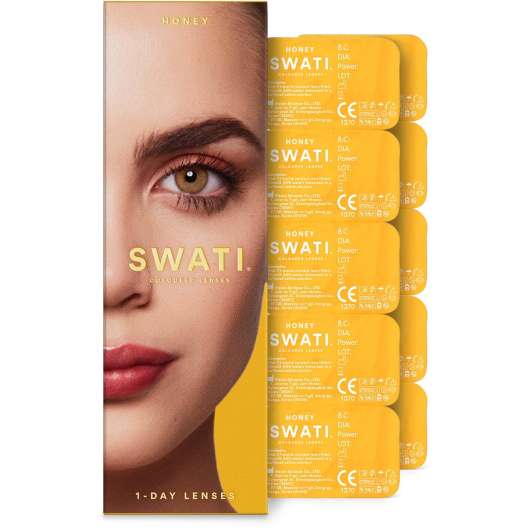 SWATI Cosmetics 1-Day Lenses 5 pairs Honey