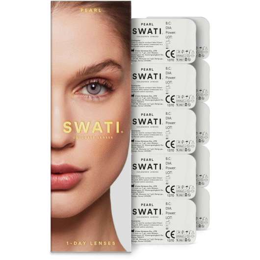 SWATI Cosmetics 1-Day Lenses 5 pairs Pearl