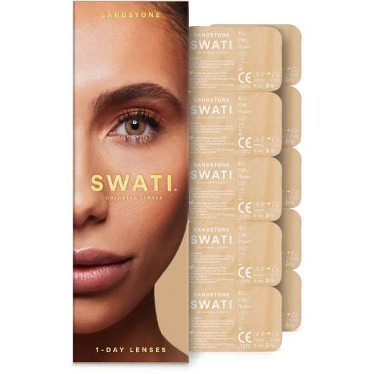 SWATI Cosmetics 1-Day Lenses 5 pairs Sandstone