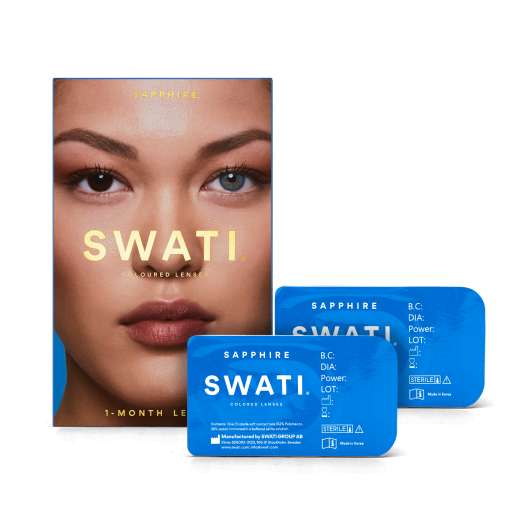 SWATI Cosmetics Coloured Lenses SAPPHIRE 1 MONTH