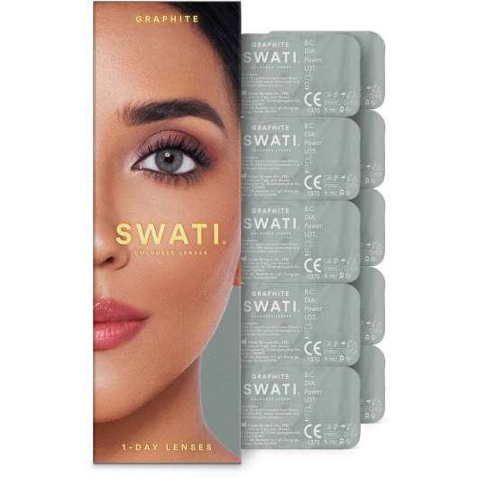 SWATI Cosmetics Daily Lenses Graphite