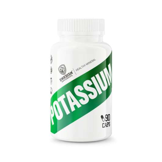 Swedish Supplements Potassium 90 kapslar