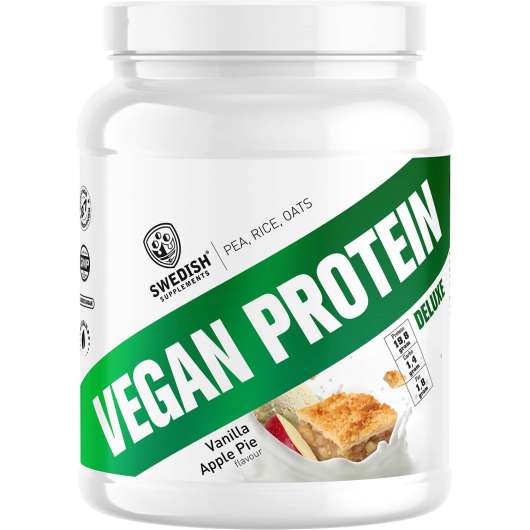 Swedish Supplements Vegan Protein Deluxe  Apple Pie 1000 g