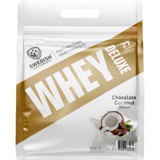 Swedish Supplements Whey Protein Deluxe Chocolate/Coconut 900 g
