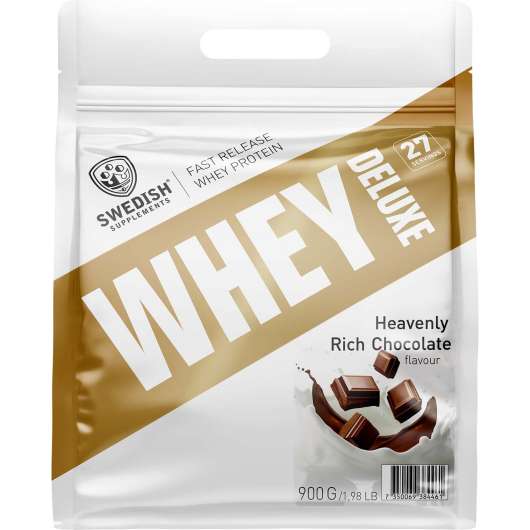 Swedish Supplements Whey Protein Deluxe Heavenly Rich Chocolate 900 g