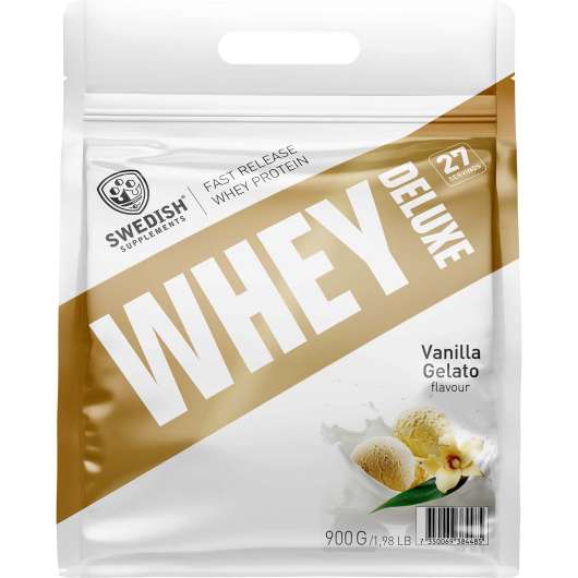 Swedish Supplements Whey Protein Deluxe Vanilla Gelato 900 g