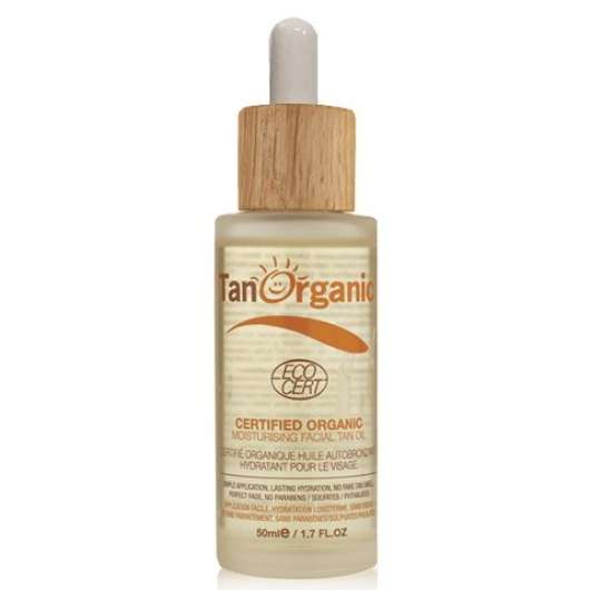 TanOrganic Organic Moisturising Facial Tan Oil 50 ml