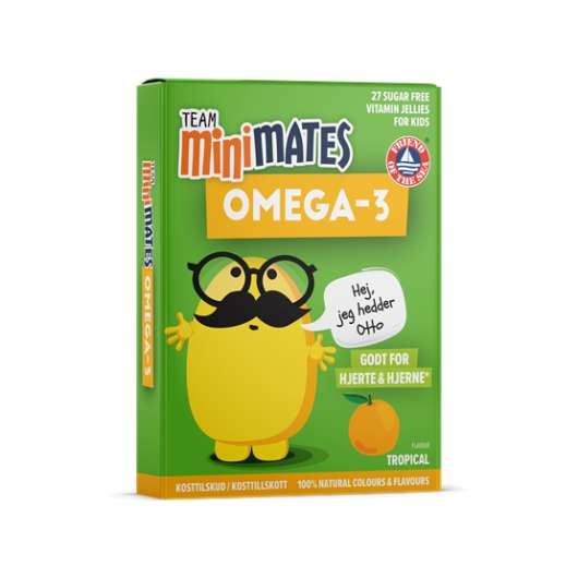Team MiniMates Omega-3 60 tuggtabletter