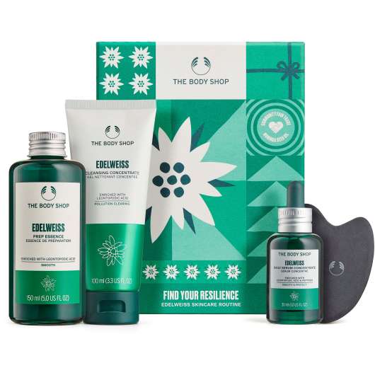 The Body Shop Edelweiss Find Your Resilience Edelweiss Skincare Routin