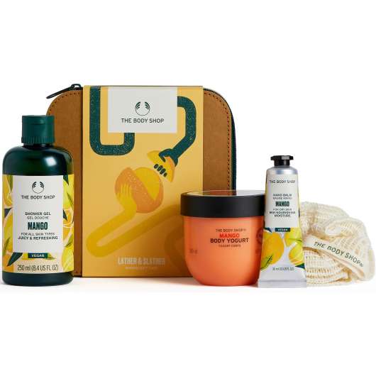 The Body Shop Mango Lather & Slather Mango Gift Case